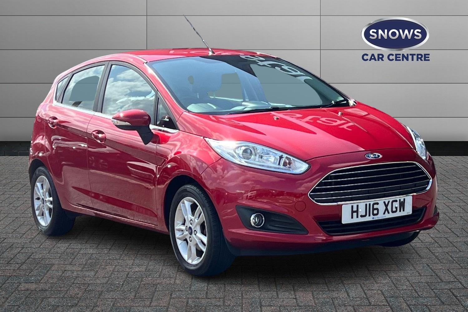Used Ford Fiesta 1.0T EcoBoost Zetec Euro 6 (s/s) 5dr